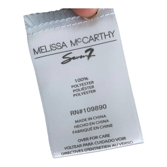 Melissa McCarthy Seven7‎ Summer Watercolor Floral Print Kimono Sz S - Picture 5 of 5